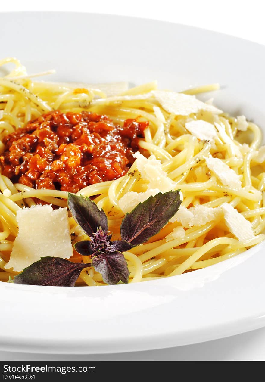 Spaghetti with Bolognese Sauce