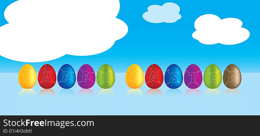 Easter Banners with room for your text. Easter Banners with room for your text