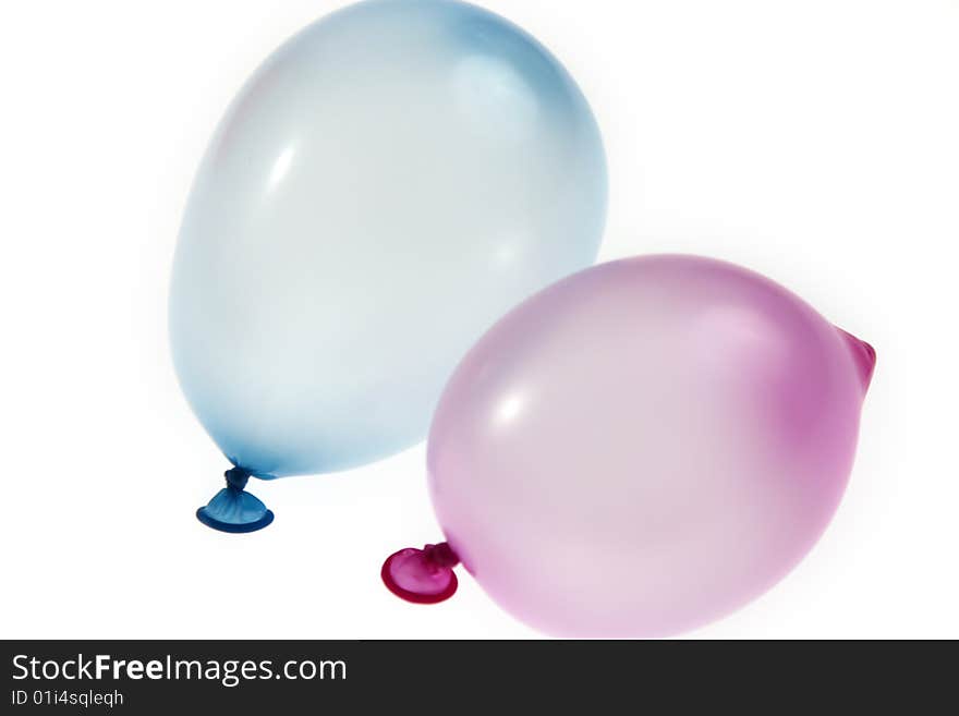 Two Balloons Background