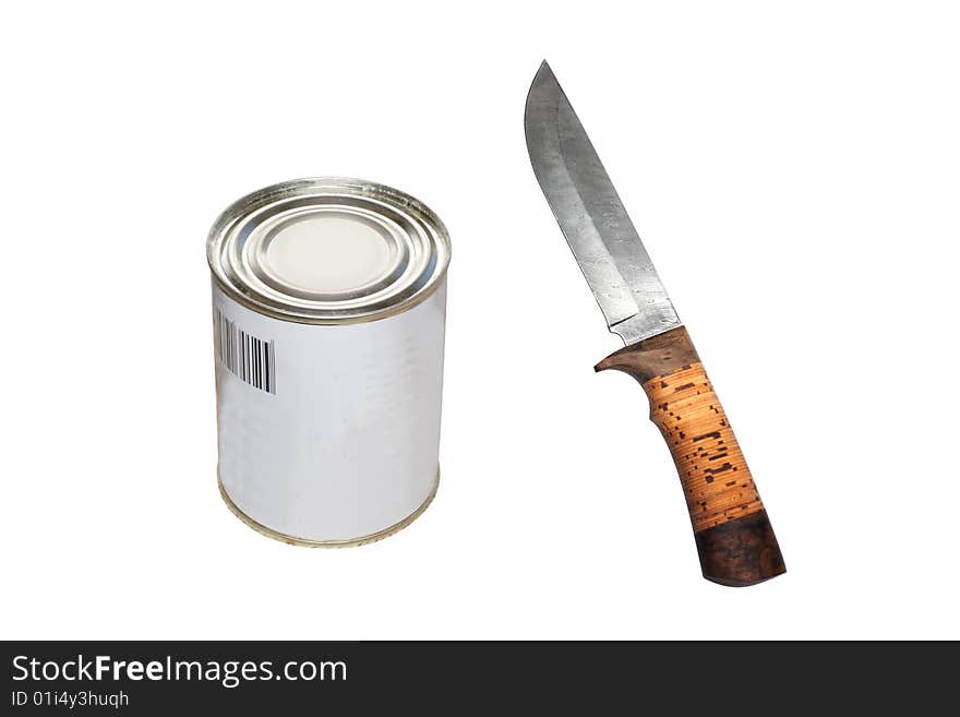 Can and knife