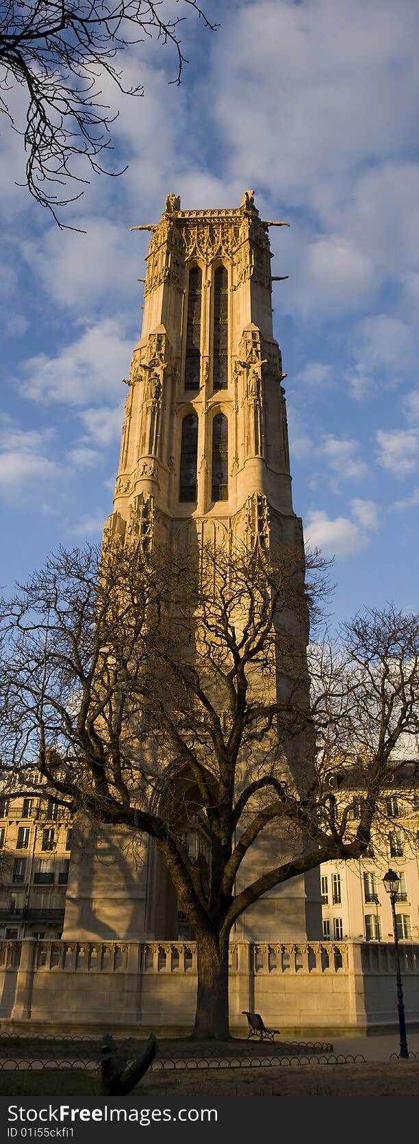 Saint-Jacques tower in Paris