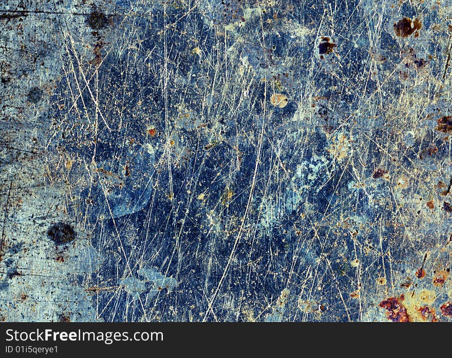 The surface of old cooking pan, closeup. The surface of old cooking pan, closeup.