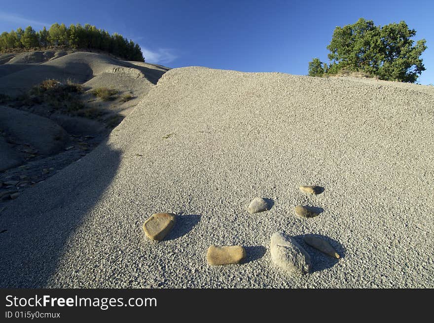 Loam Landscape In Spain