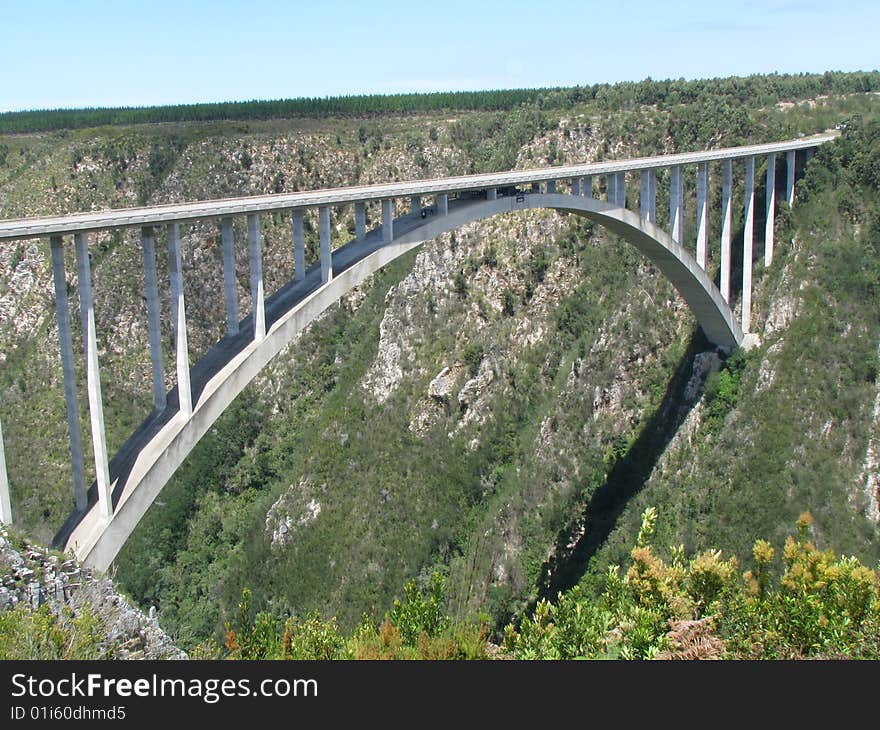 Bridge Across Valley