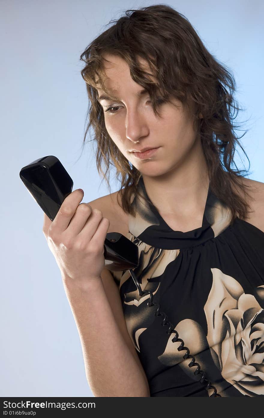 Girl With Phone