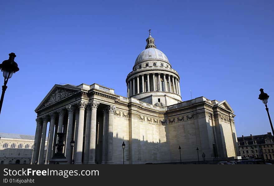 Classical building with dome