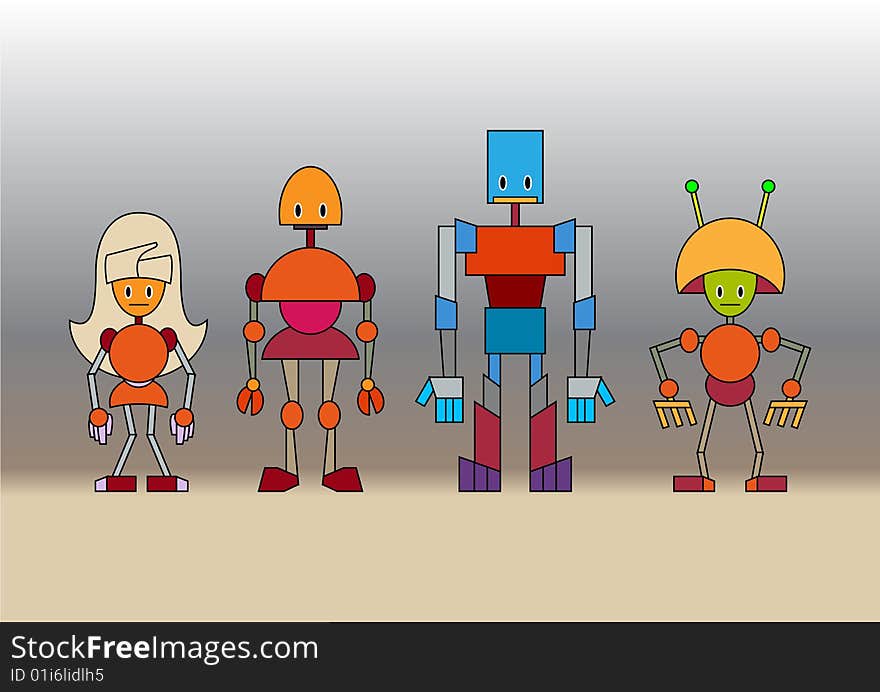 Robots Family