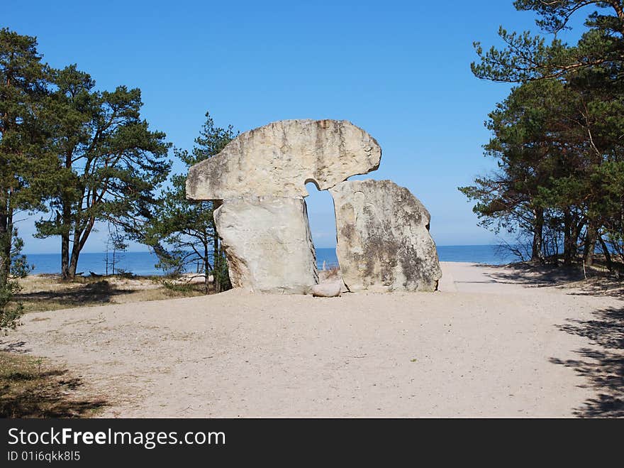 Monument by the sea