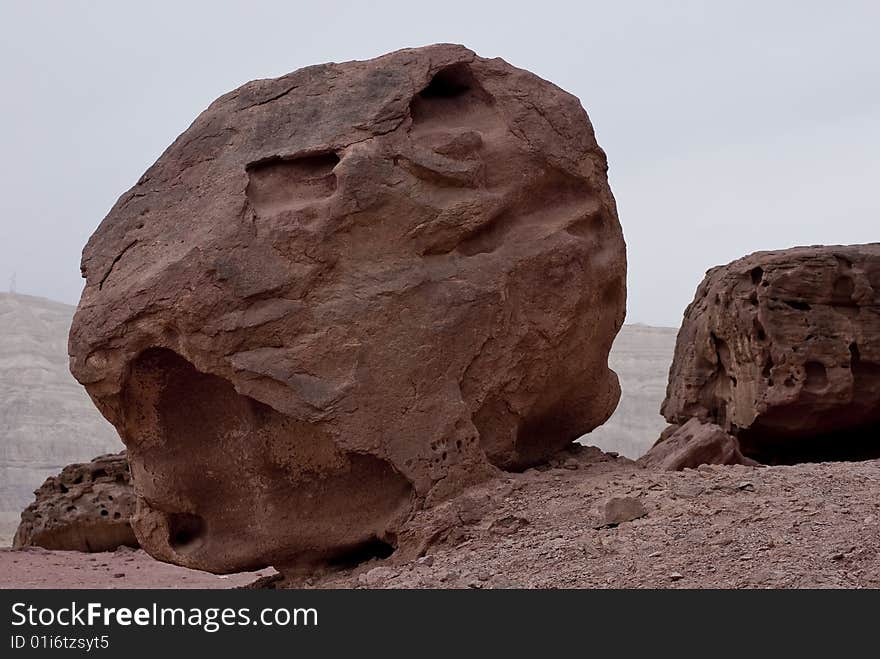 The shoot was done at the National Park Timna. The shoot was done at the National Park Timna