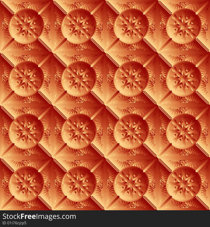 Stylish Leather Style Fabric -EPS Vector-