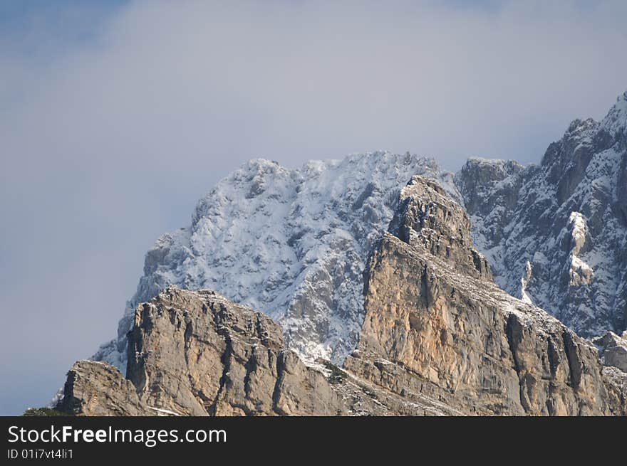 A view in the bavarian alps. A view in the bavarian alps.