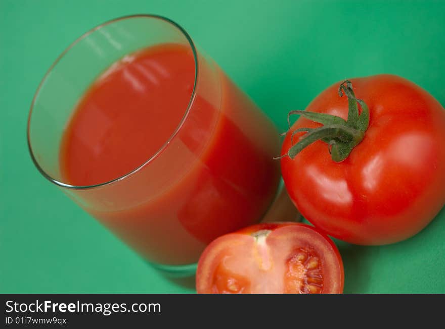 Tomatoes and tomato juice