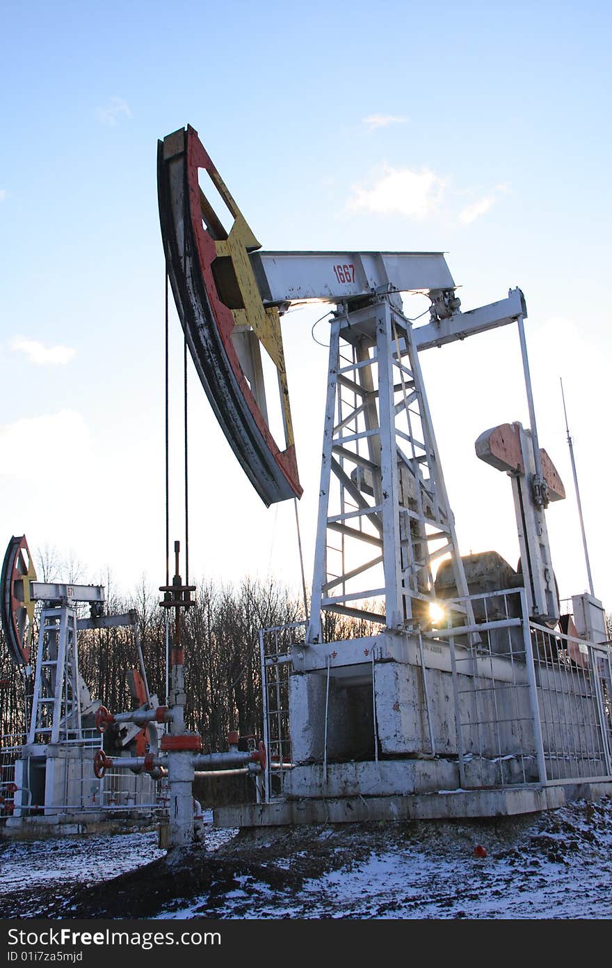 Two Oil pumps