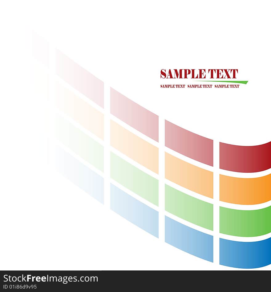 Abstract banner vector