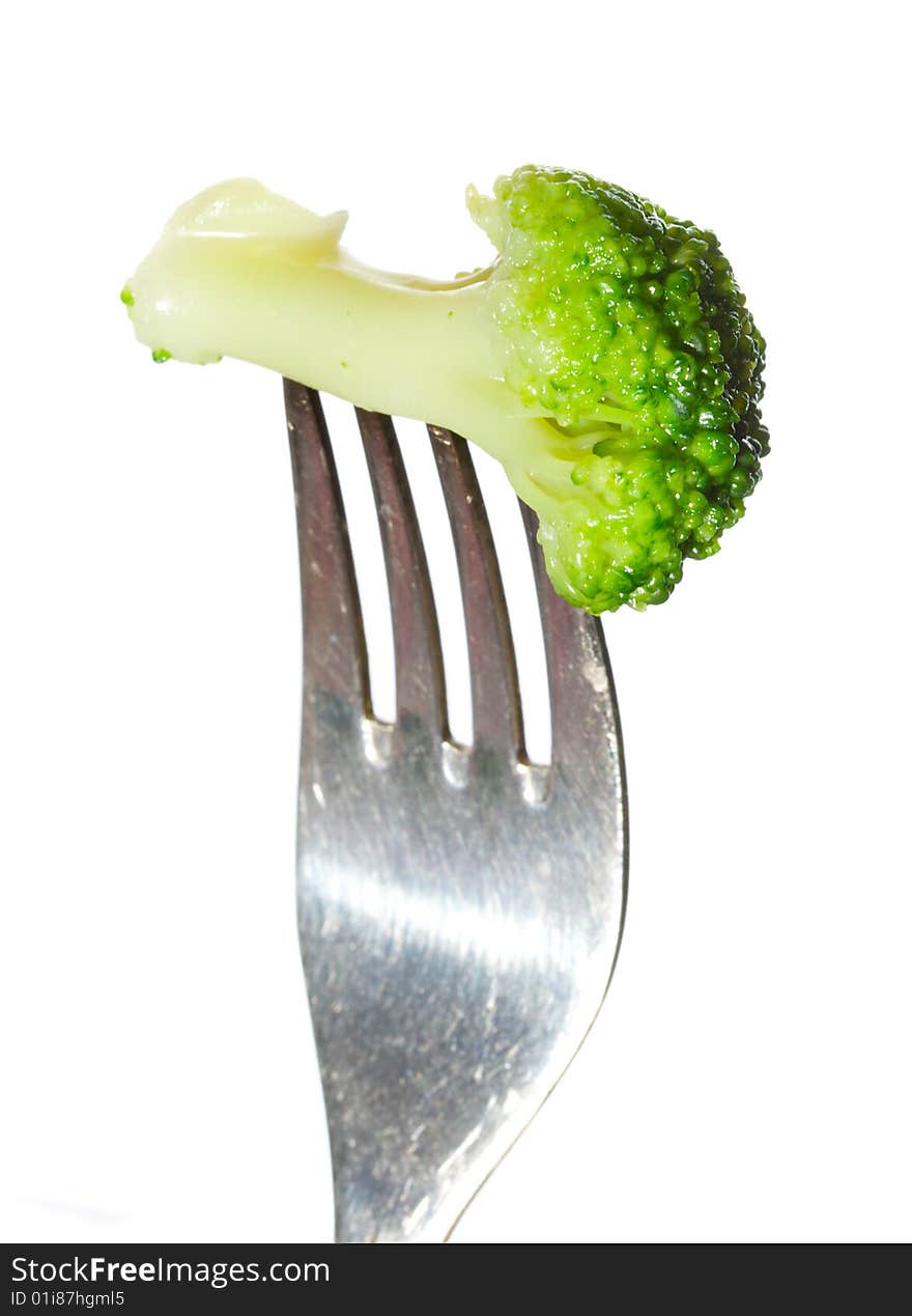 Fork With Broccoli