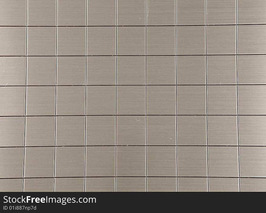 Background of shiny textured metal