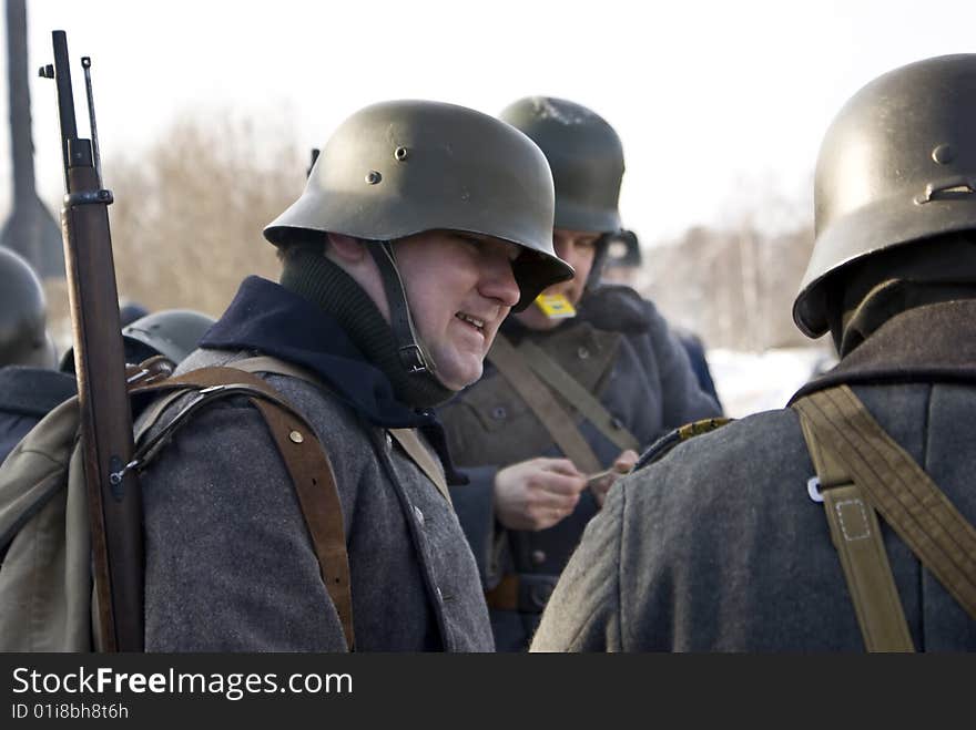 Finnish soldiers (1939-44)