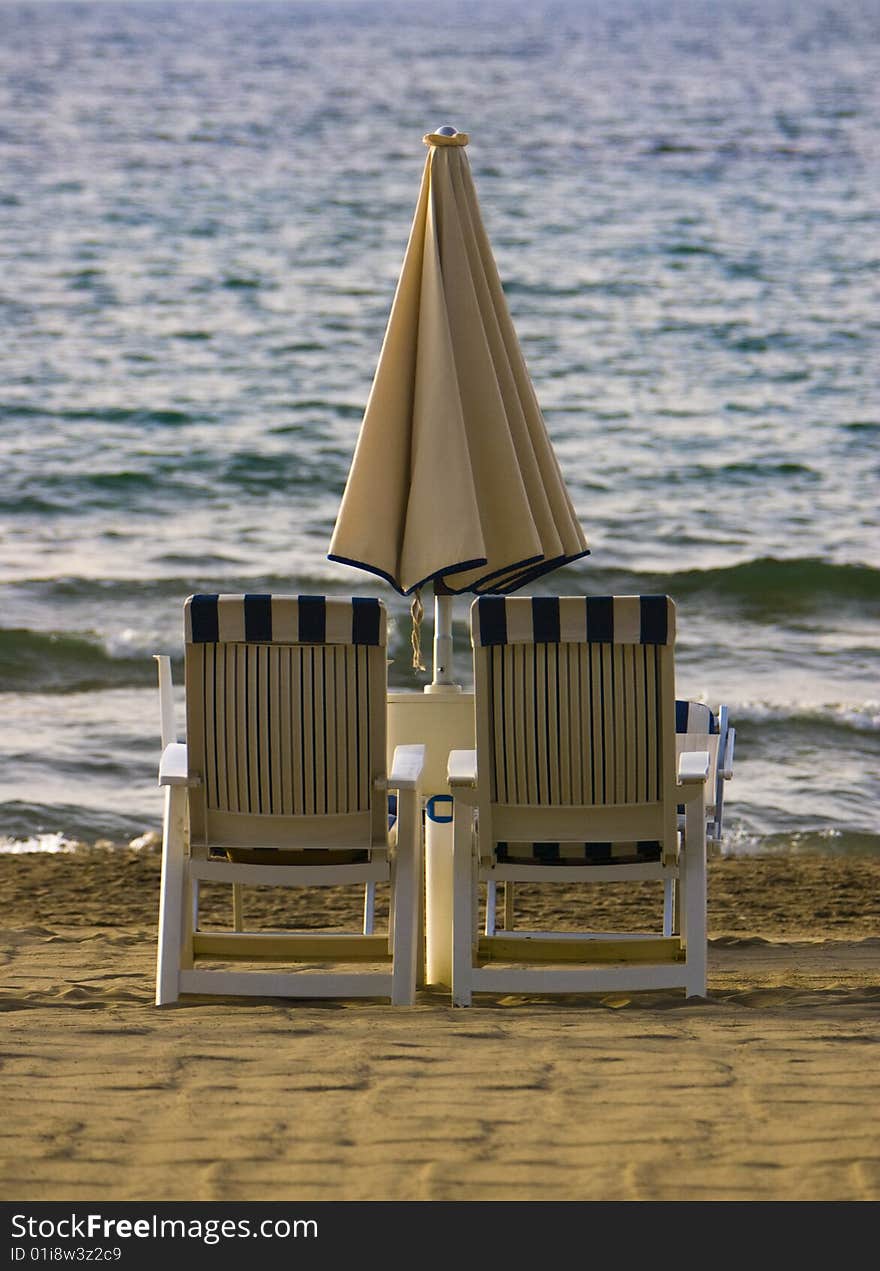 Two Beach Chairs