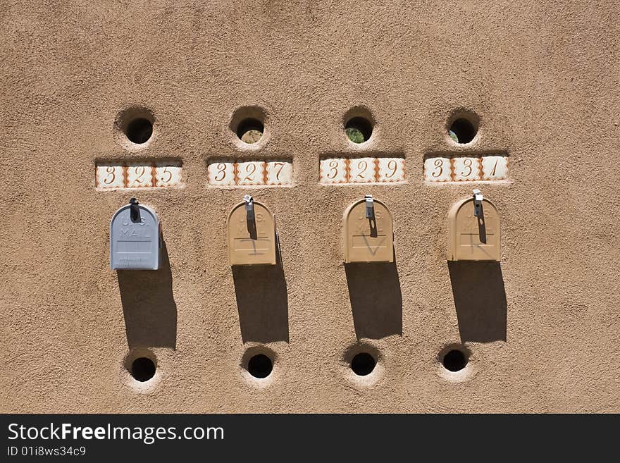 Mailboxes In Santa Fe