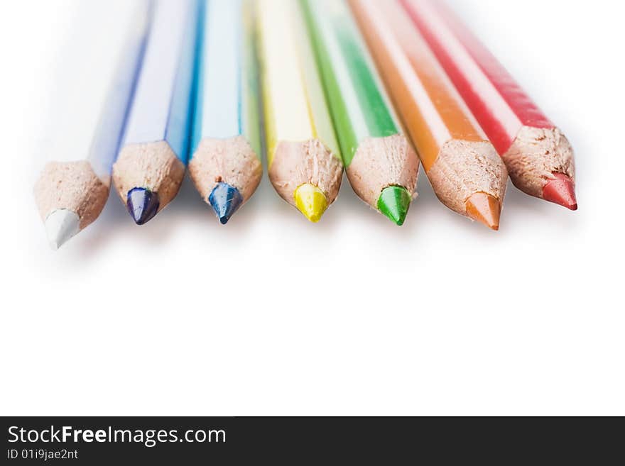 Coloured pencils