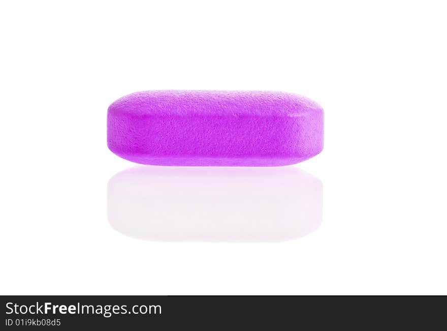 Close-up medical pills and tablets background