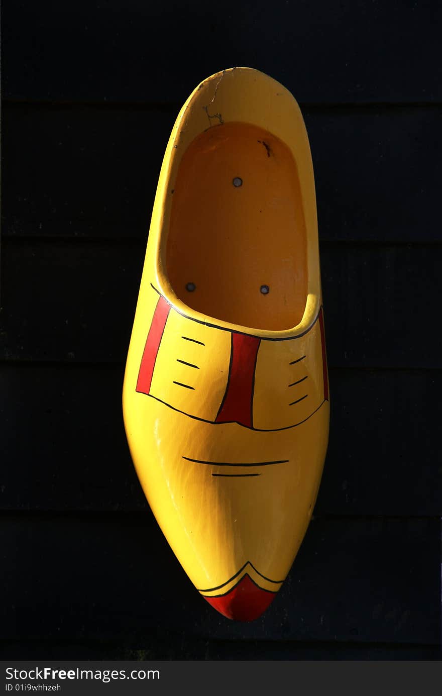 Wooden Shoe For Decoration