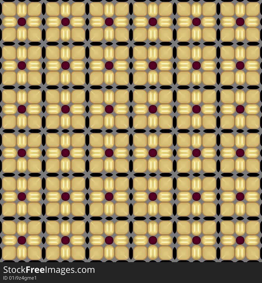 Corn square pattern