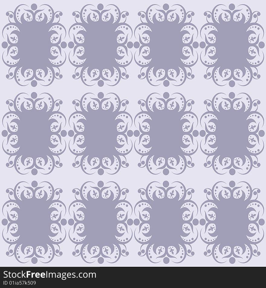 Vintage style seamless pattern vector