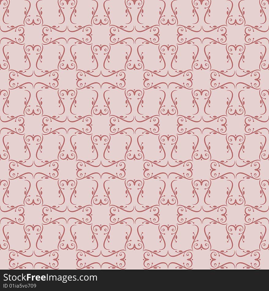 Vintage style seamless pattern vector