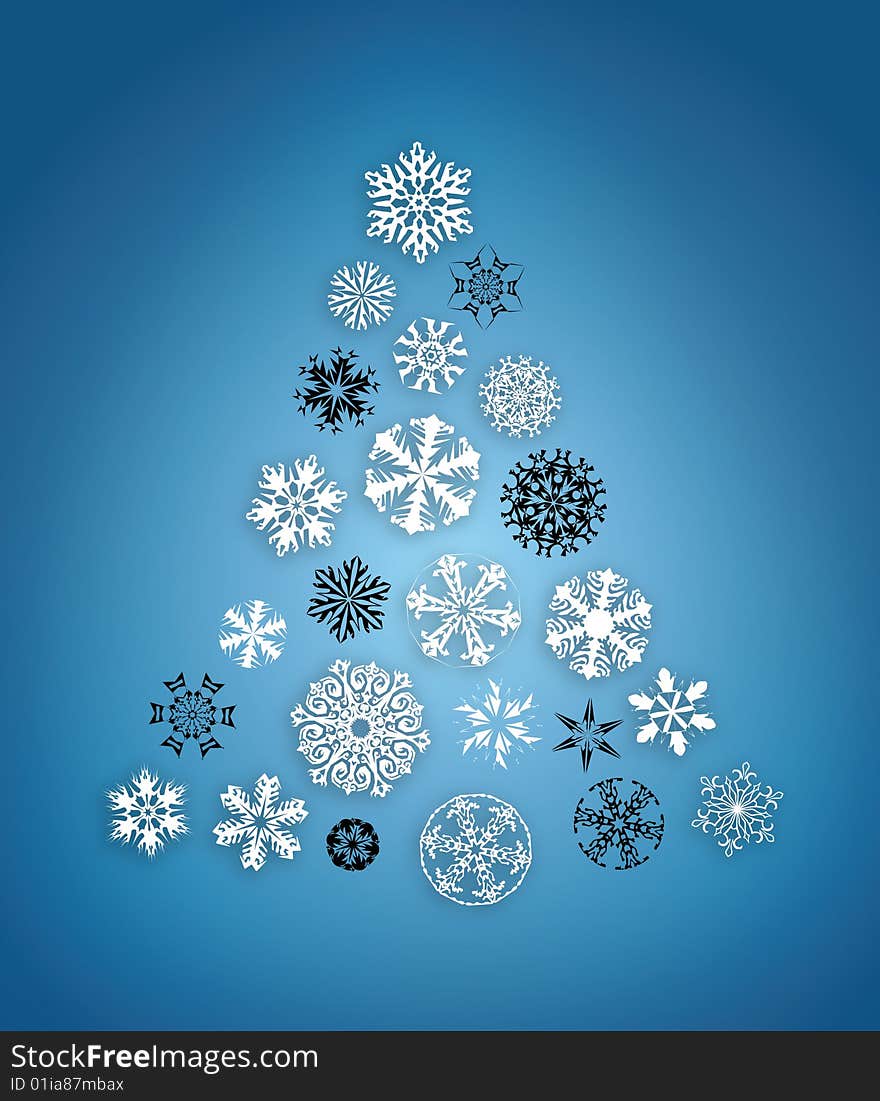 Collection of beautiful snowflakes, available in format. Fully editable. Collection of beautiful snowflakes, available in format. Fully editable