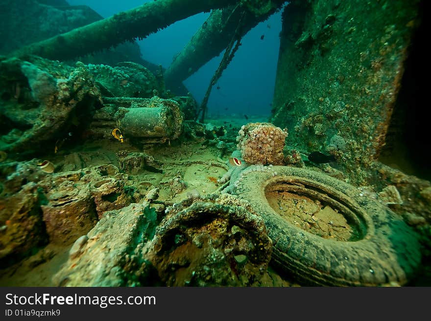 Wreck Thistlegorm 1941 taken in the red sea.