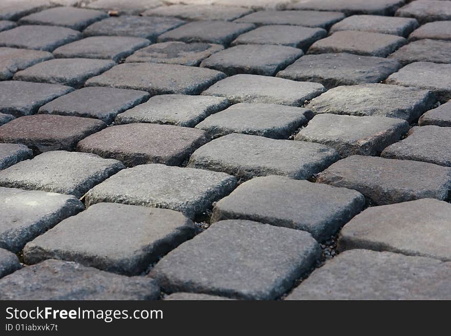 Cobbled Pathway