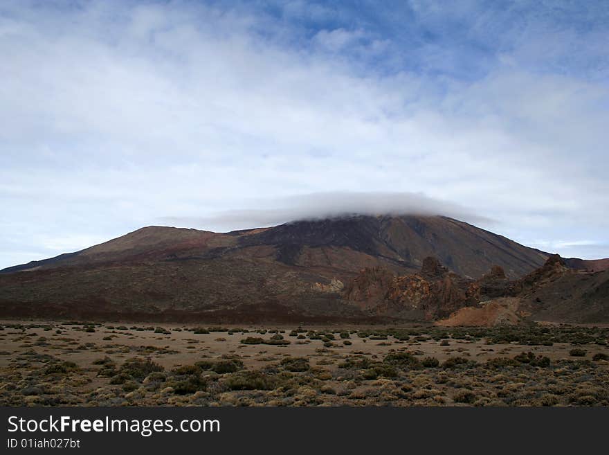 The teide volcano in tenerife