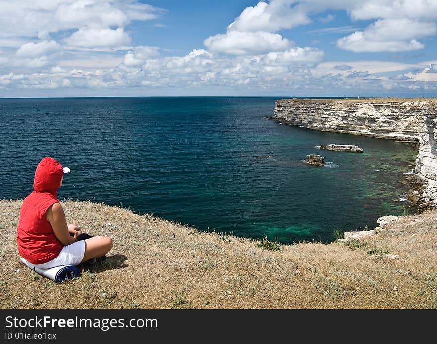 Meditating at sea