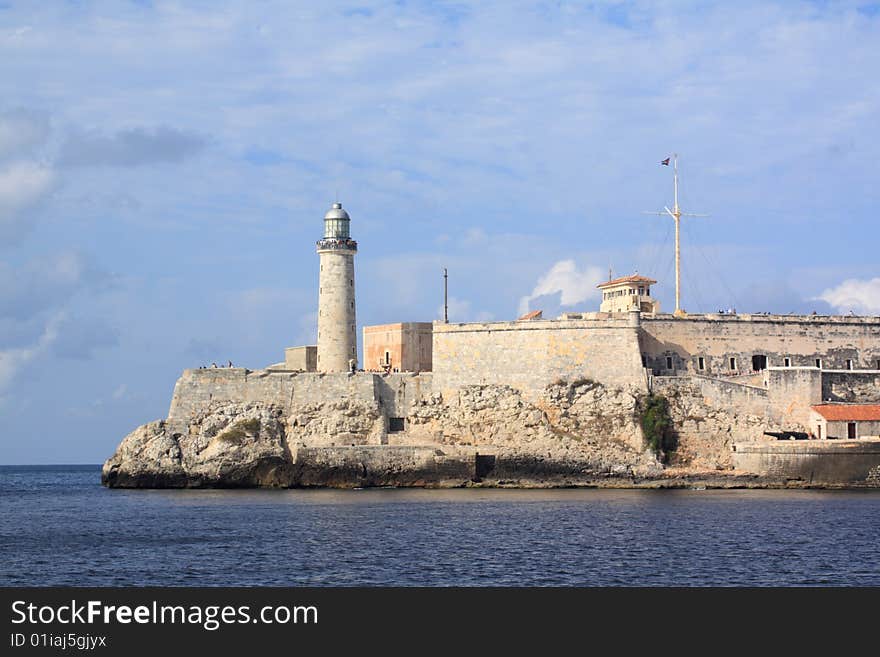 The Morro Lighthouse in Havana Bay