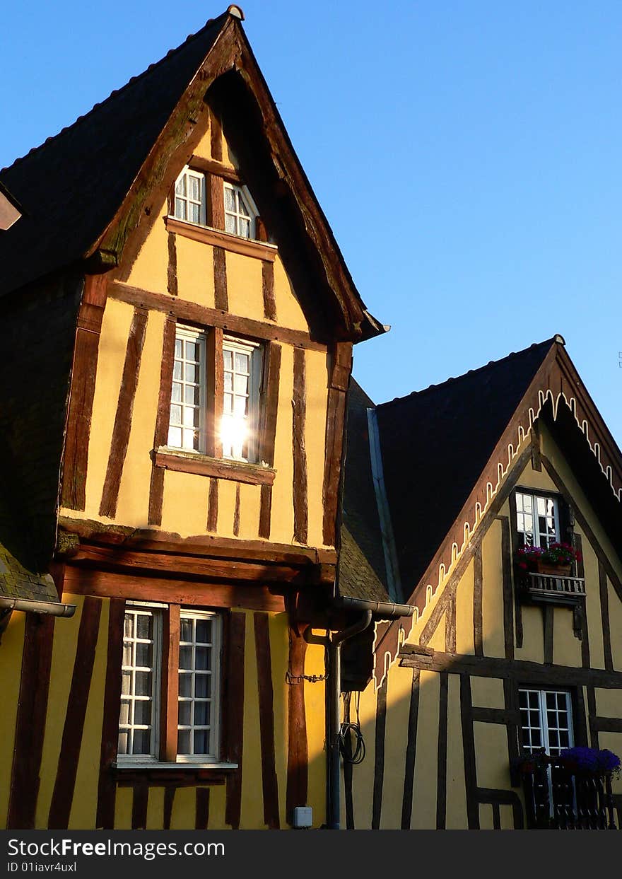 Houses in Fougères &x28; France &x29