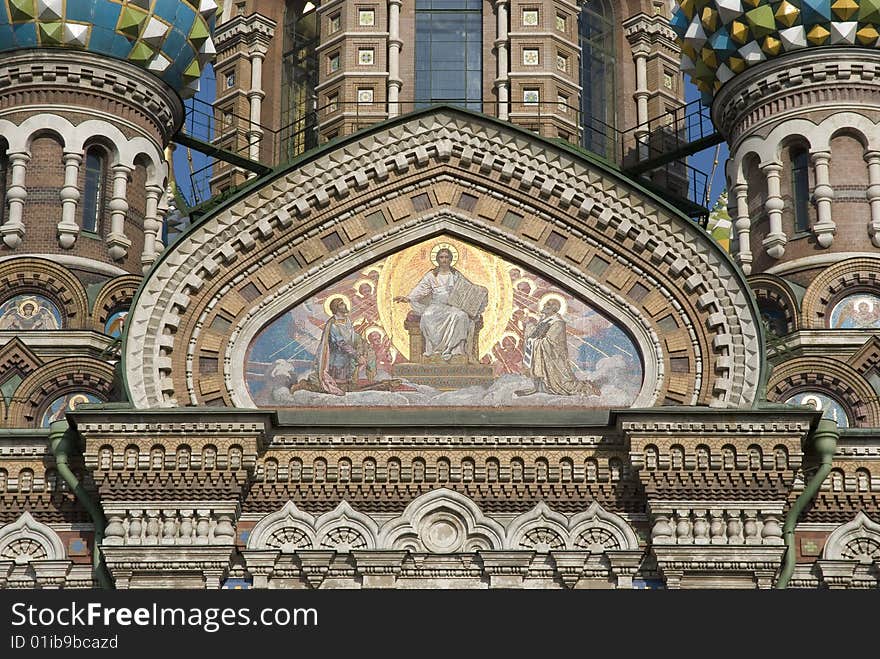 Spasa Na Krovi Cathedral Fresco