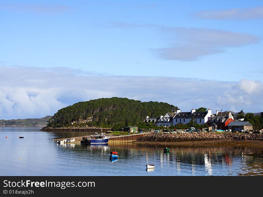 Sea bay, scotland