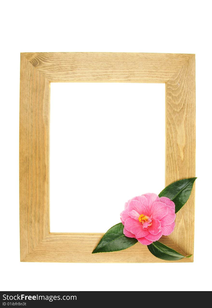 Frame and flower