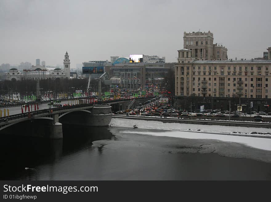 Russia.Moscow.Spring.Dey.2009.River-Moscow. Russia.Moscow.Spring.Dey.2009.River-Moscow.