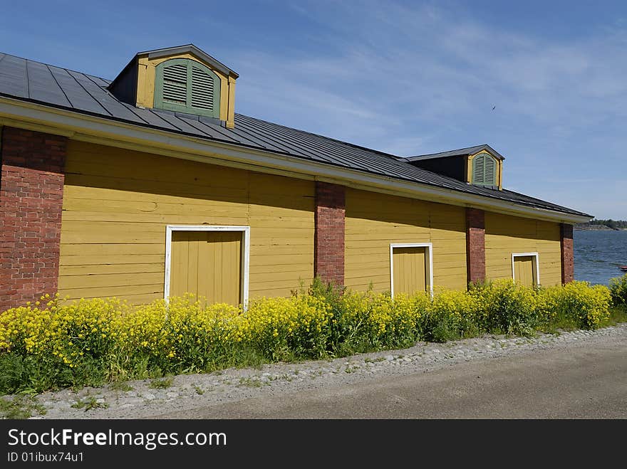 A Colorful Building