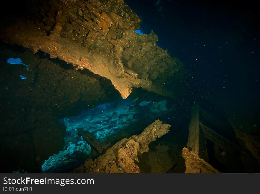 Wreck Dunraven 1876 taken in the red sea.