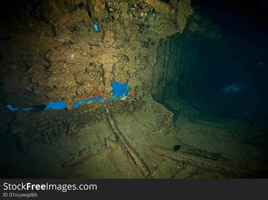 Wreck Dunraven 1876 taken in the red sea.