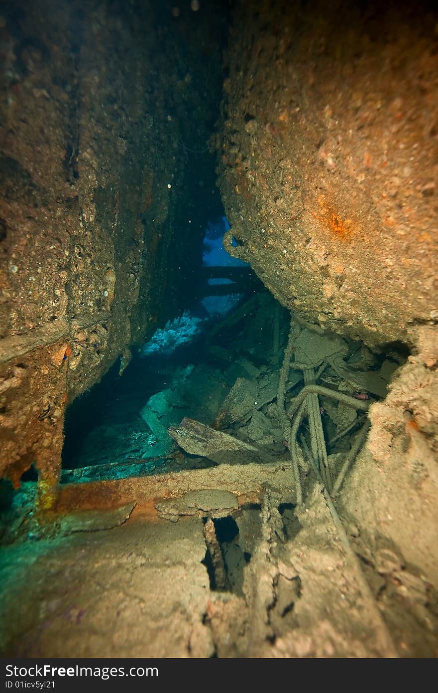 Engine room of the Dunraven