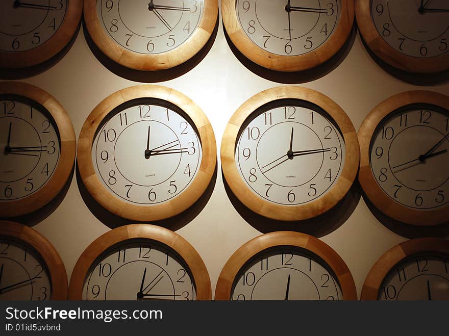 Clock faces