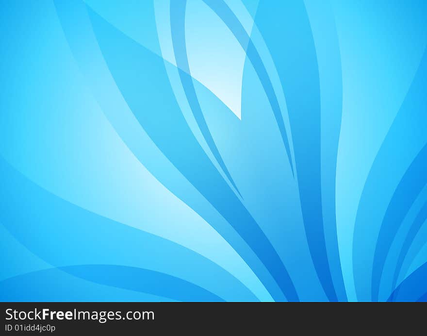 Abstract blue background