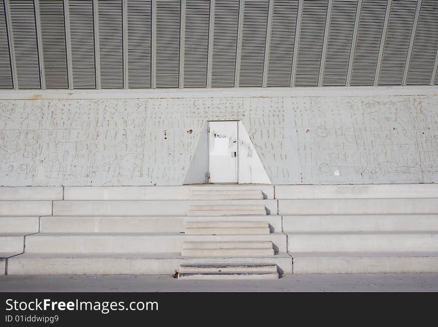 Wall And Stairs