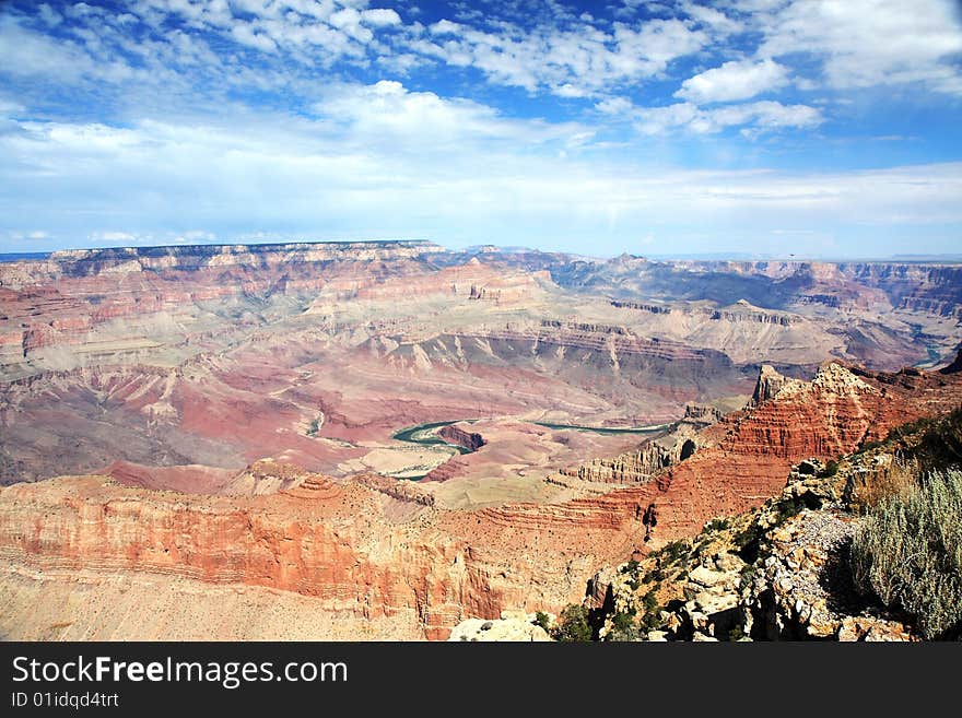 View of the Grand Canyon NP, Arizona