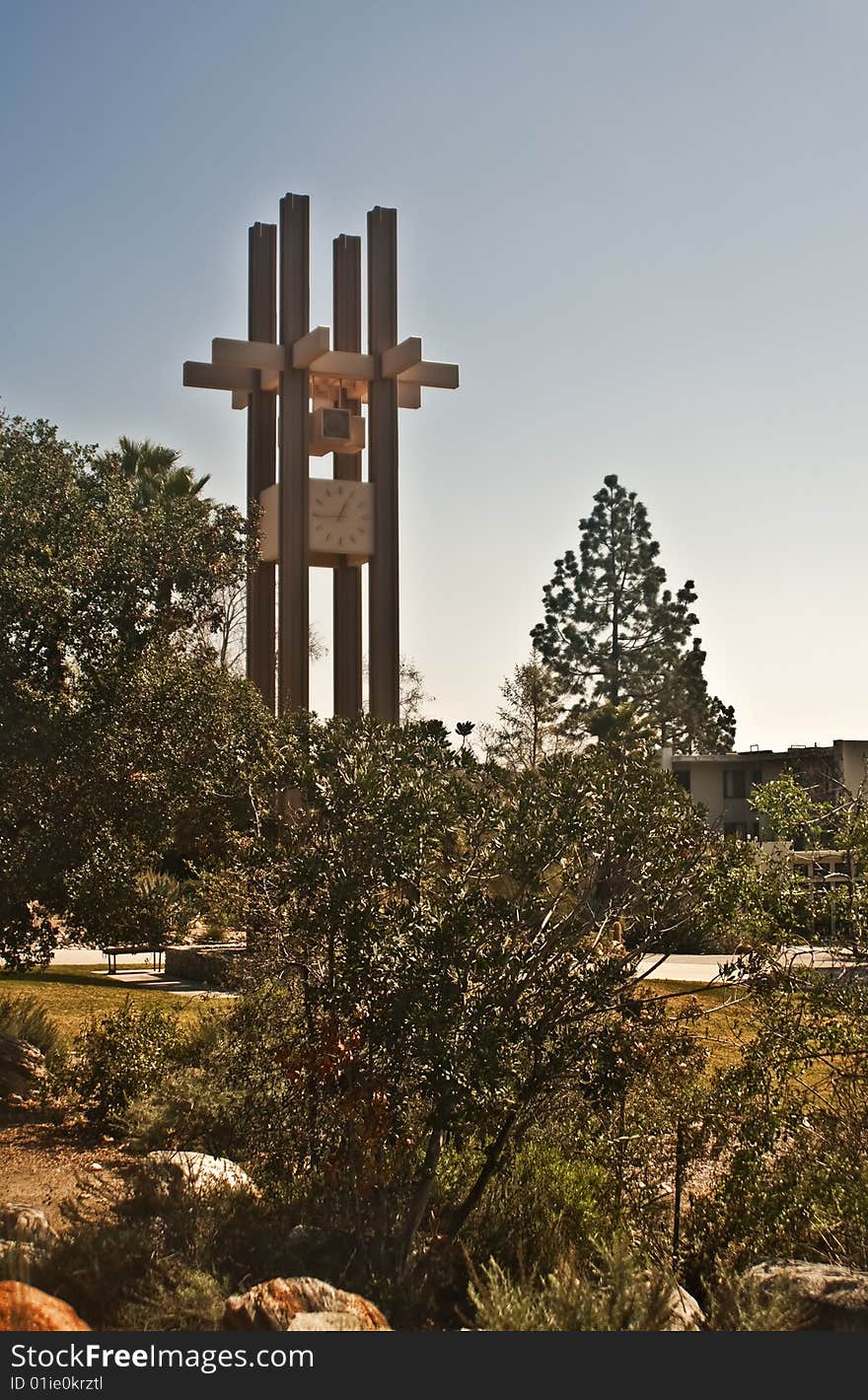 Clock Tower at Pitzer College