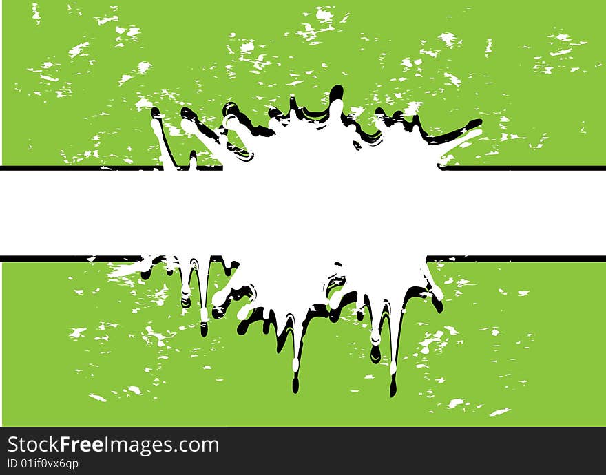 Green abstract dot, background vector